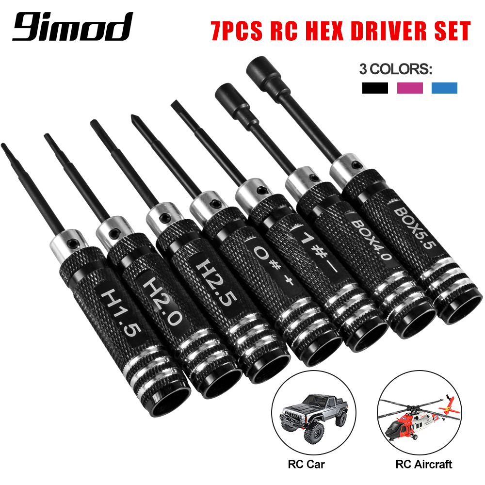 Rc Helicopter Tool Kit - 9IMOD RC Hex Sürücü Seti Metal