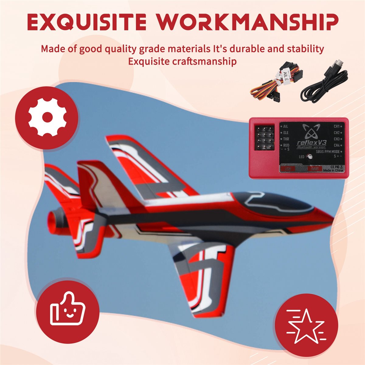 Rc Helicopter Gyro - Goodede FMS Reflex V3 Uçuş Kontrol