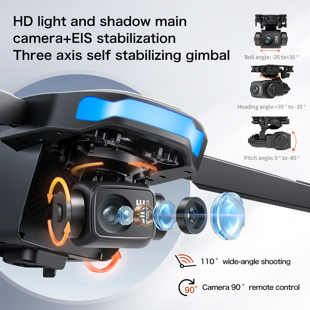 3 Eksenli Gimbal'lı, 5000m Men - Rc Helicopter Charger incelemesi ve fiyatı