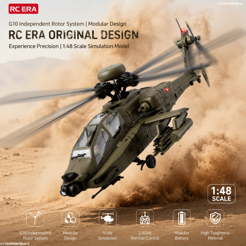 Yeni Stokta Rc Era Ah-64d Apac - Rc Helicopter Single Rotor incelemesi ve fiyatı
