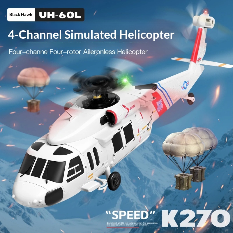 Wltoys K270 Black Hawk Uh 60l  - Rc Helicopter Gyro incelemesi ve fiyatı
